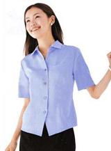 深圳工衣廠家 定制女士短袖襯衣制服，專業(yè)設(shè)計(jì)，價(jià)格透明